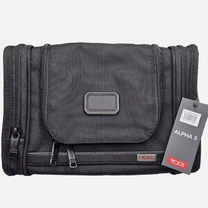 Hanging Tumi Alpha 3 Ballistic Nylon Hanging Travel Kit/Toiletry Bag